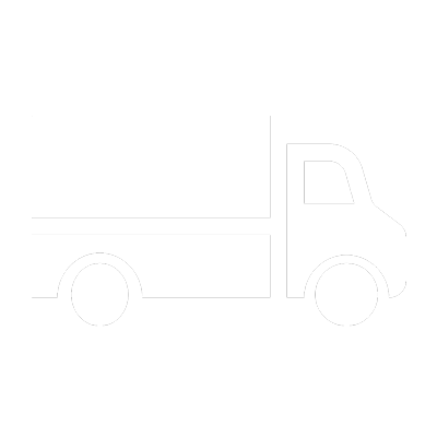 Lorry white icon 400px
